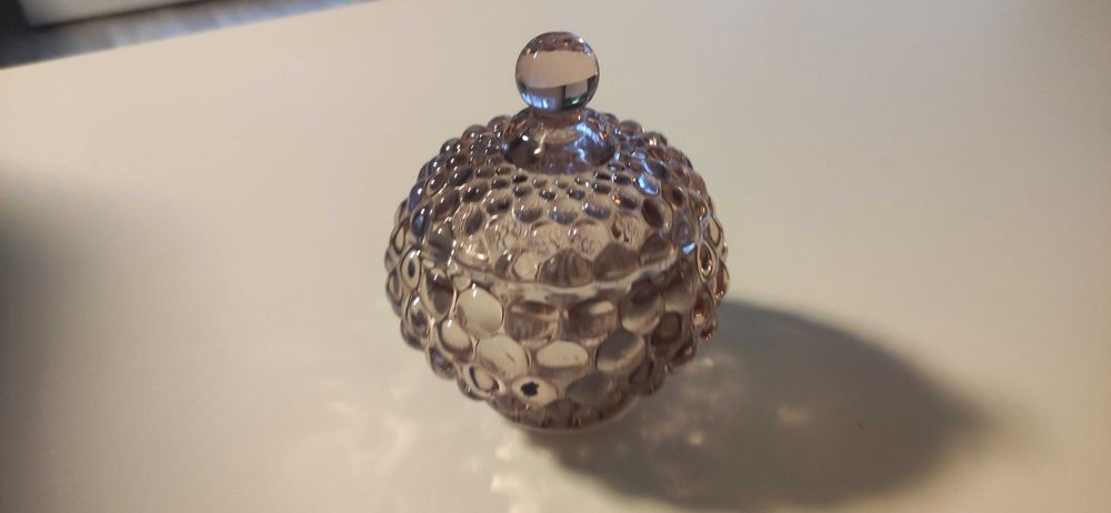 Pojemnik do przechowywania, elegancka szklana szkatułka