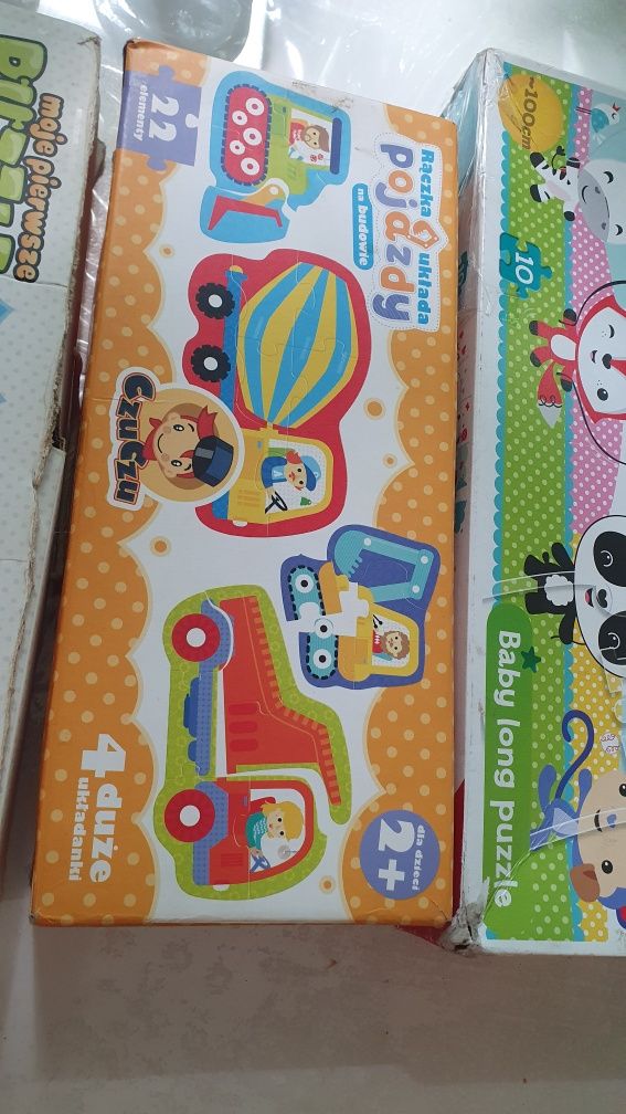 Puzzle zestaw 5 Fisher price trefl czuczu