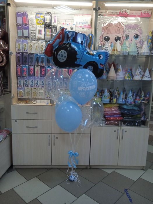 Balony z helem, ścianka do zdjęć