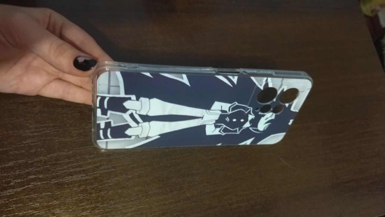 Чохол та захисне скло на Xiaomi Redmi Note 12, чохол Місс циркуль