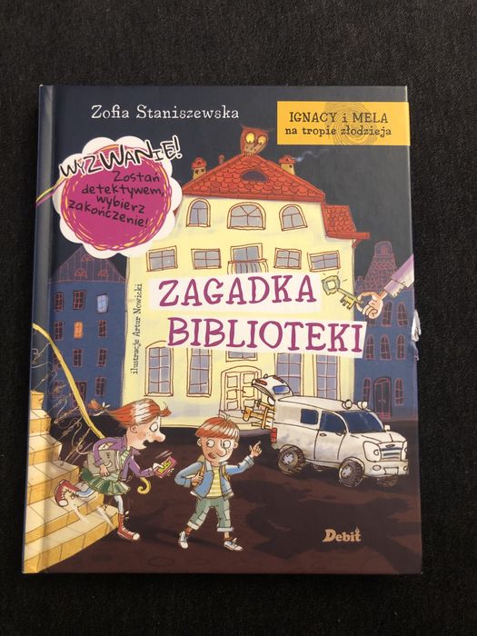 Zagadka biblioteki  Z. Staniszewska  Ignacy i Mela na tropie złodzieja