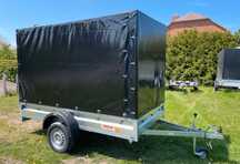 Przyczepka Neptun 750kg 263 x 125 z plandeką transport cała Polska