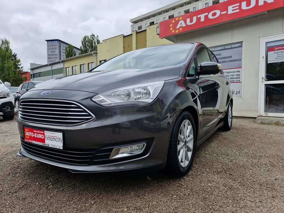 Ford C-MAX 1.5 benz, gwarancja, bogata wersja, serw ASO, stan idealny!
