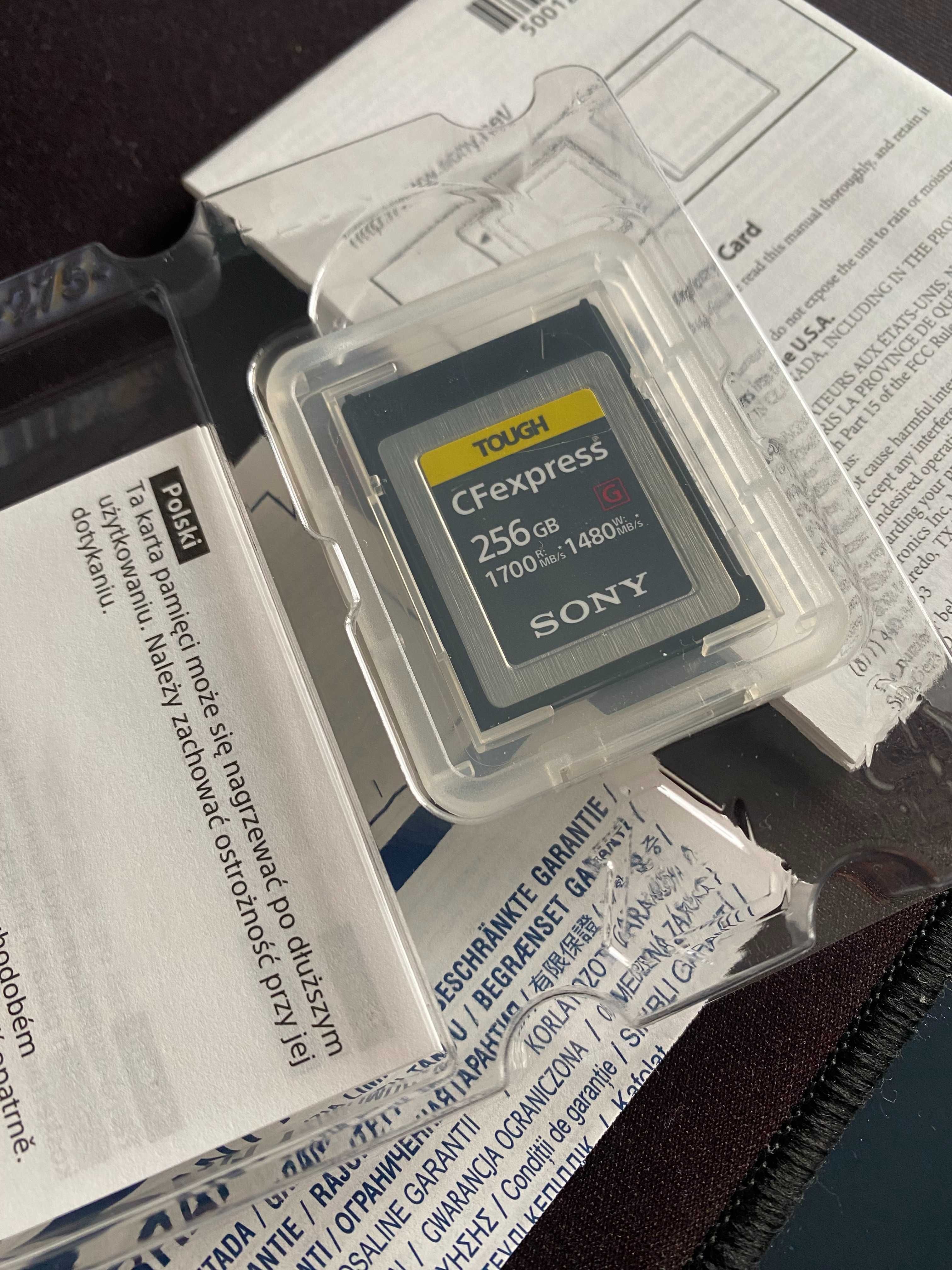 Карта пам'яті Sony CFexpress TOUGH 256Gb