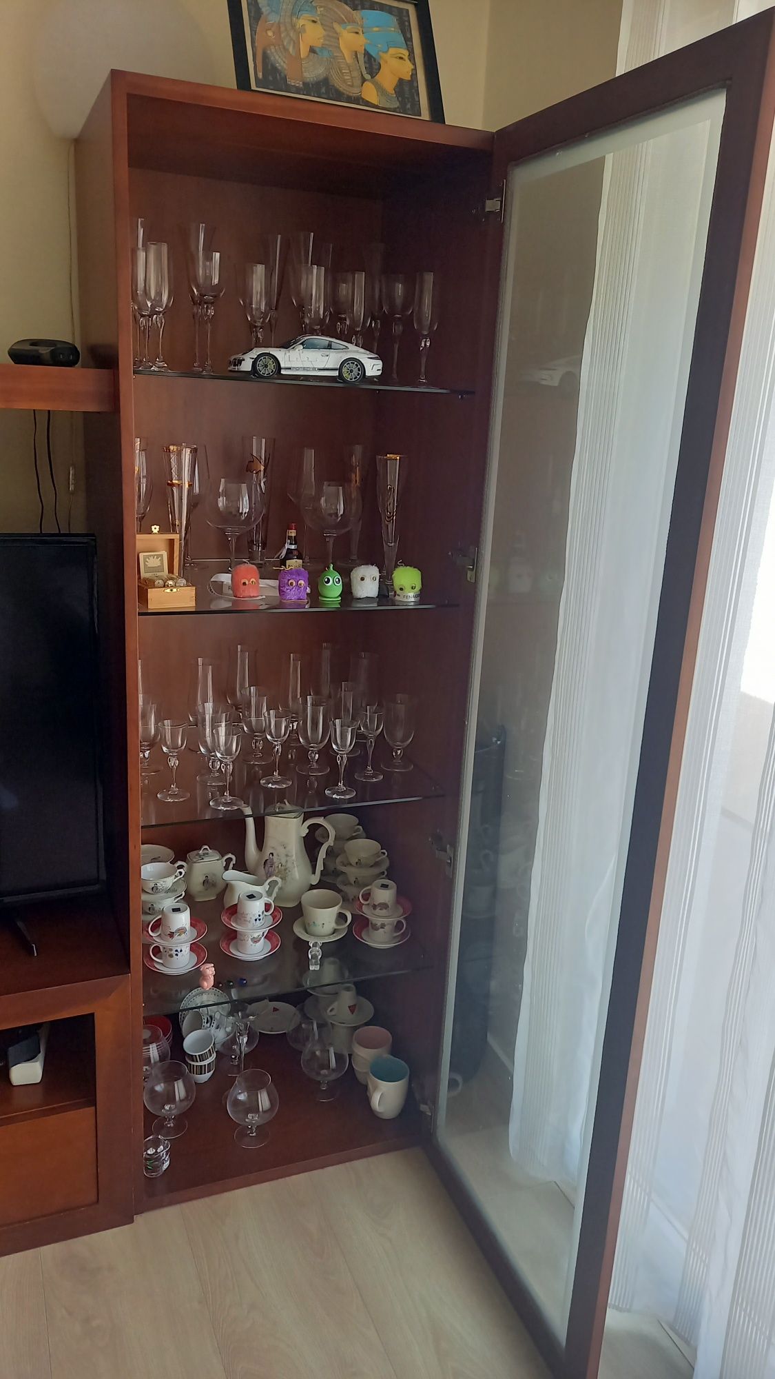 Móvel sala +mesa sala cerejeira