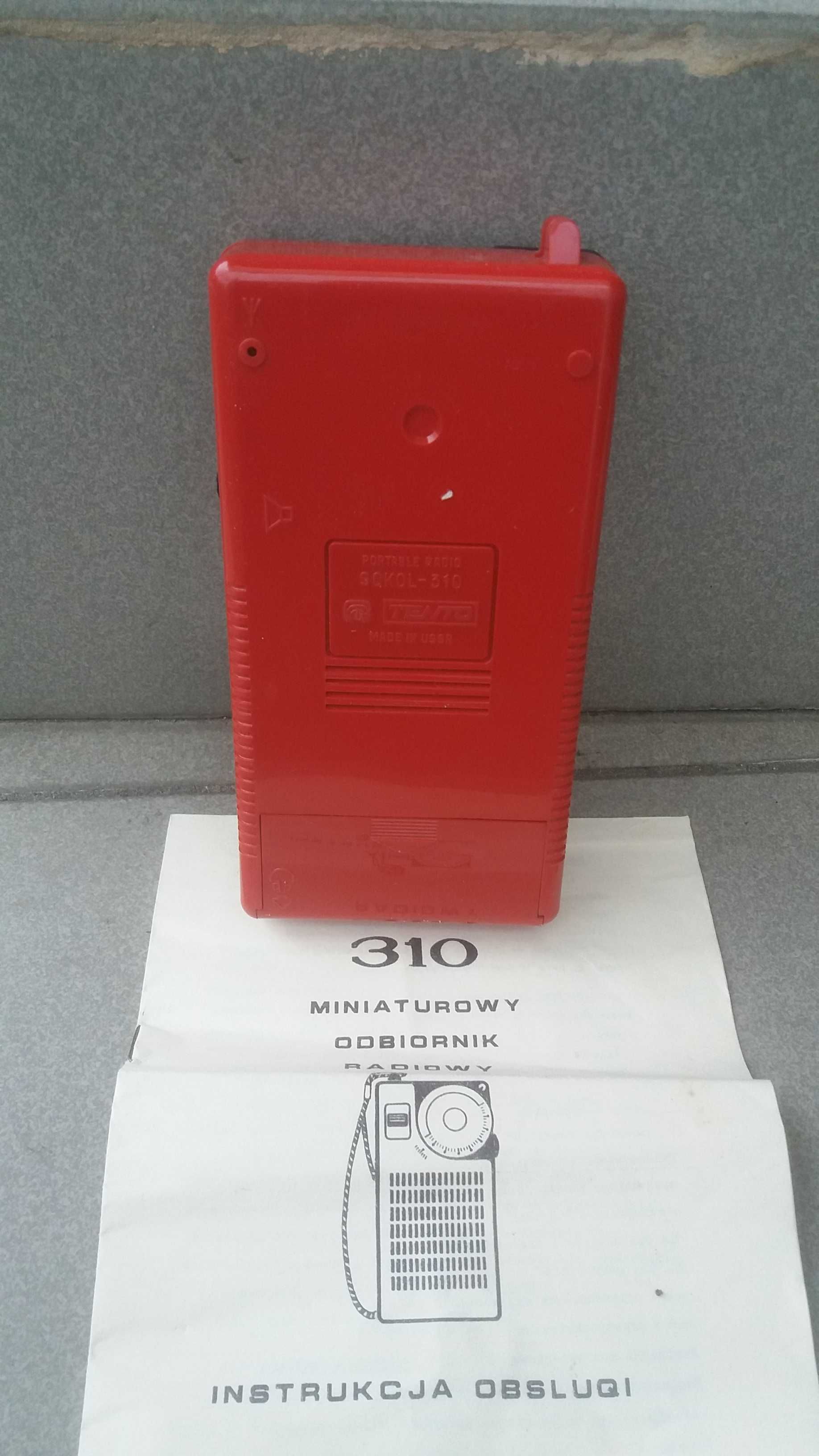 Radyjko SOKOL 310 - fabryczne opakowanie,instrukcja
