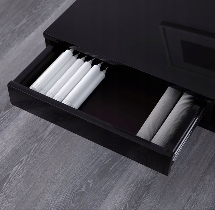 Stolik kawowy Ikea TOFTERYD 95 x 95 x 31cm czarny