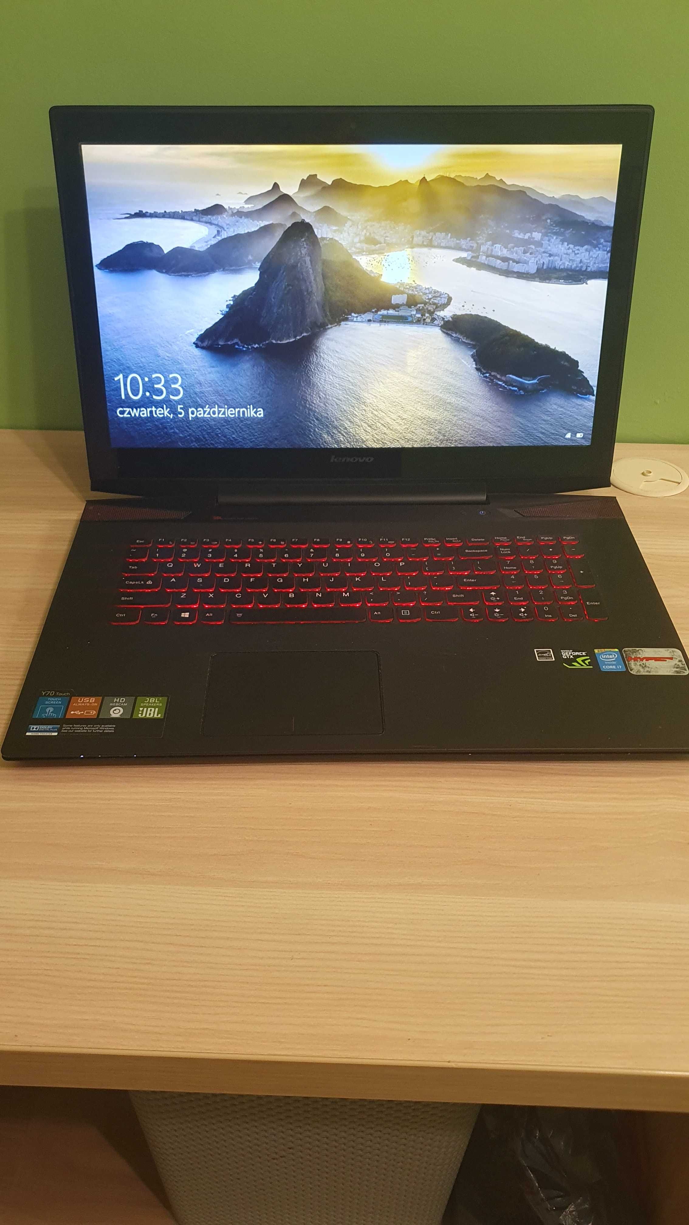 Laptop gamingowy Lenovo y70-70