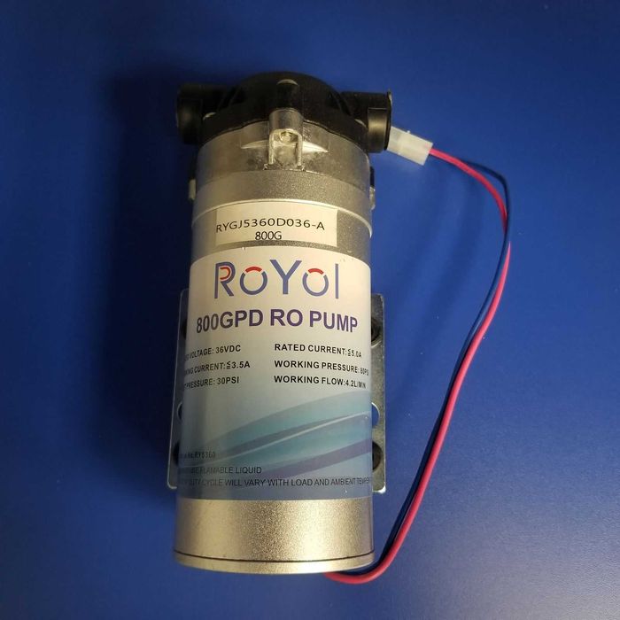 Помпа-насос 50,75,100,200,300,400,500,600,800 G для обратного осмоса