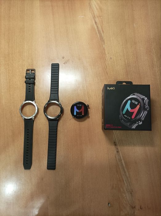 iMiki C1 Magnetig strap + Frame Black