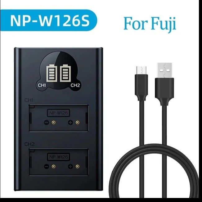 Зарядка для Fujifilm np-w126 usb type-c Або powerbank