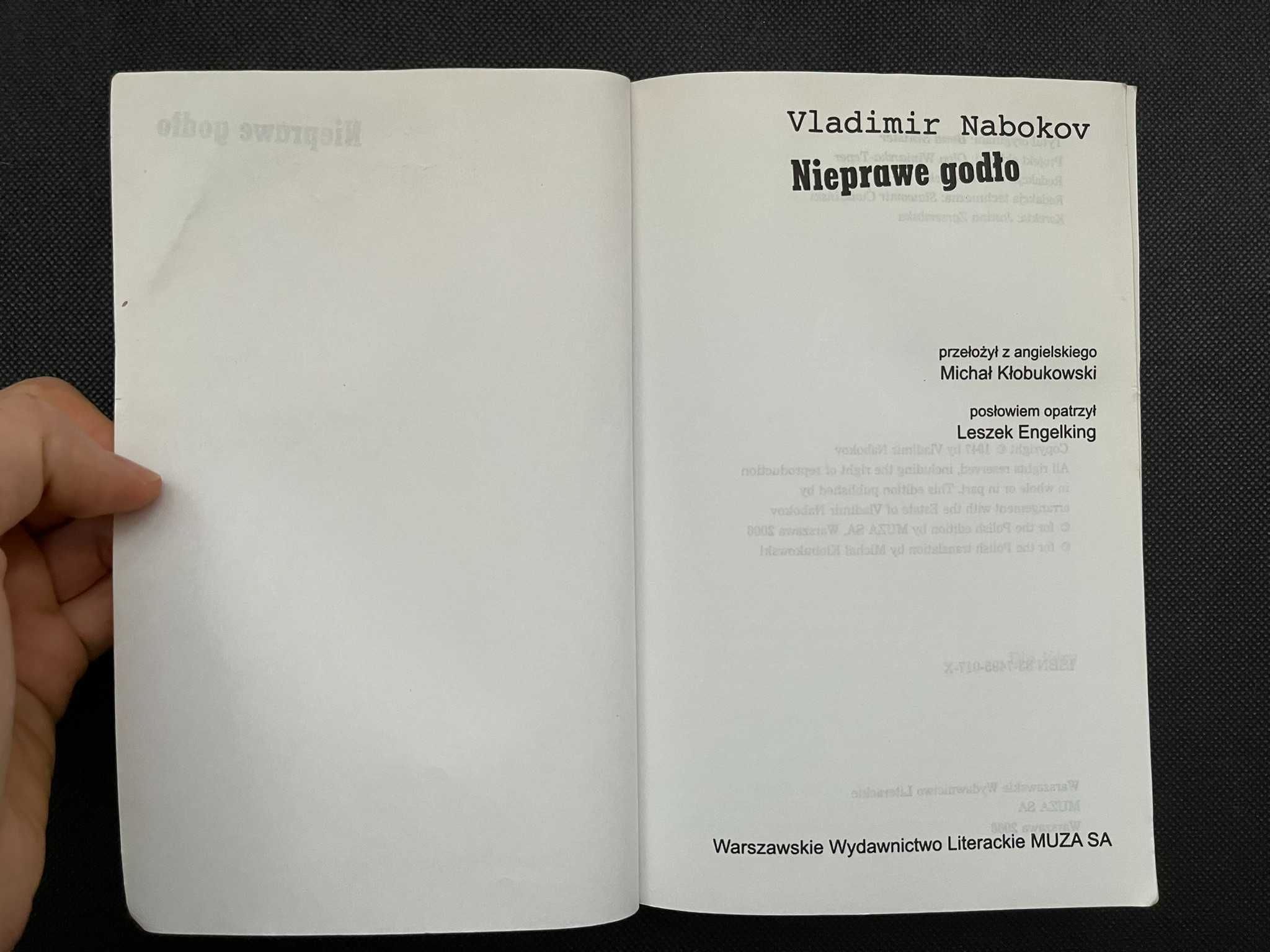 Nieprawe godło - Vladimir Nabokov (Wydawnictwo MUZA SA)