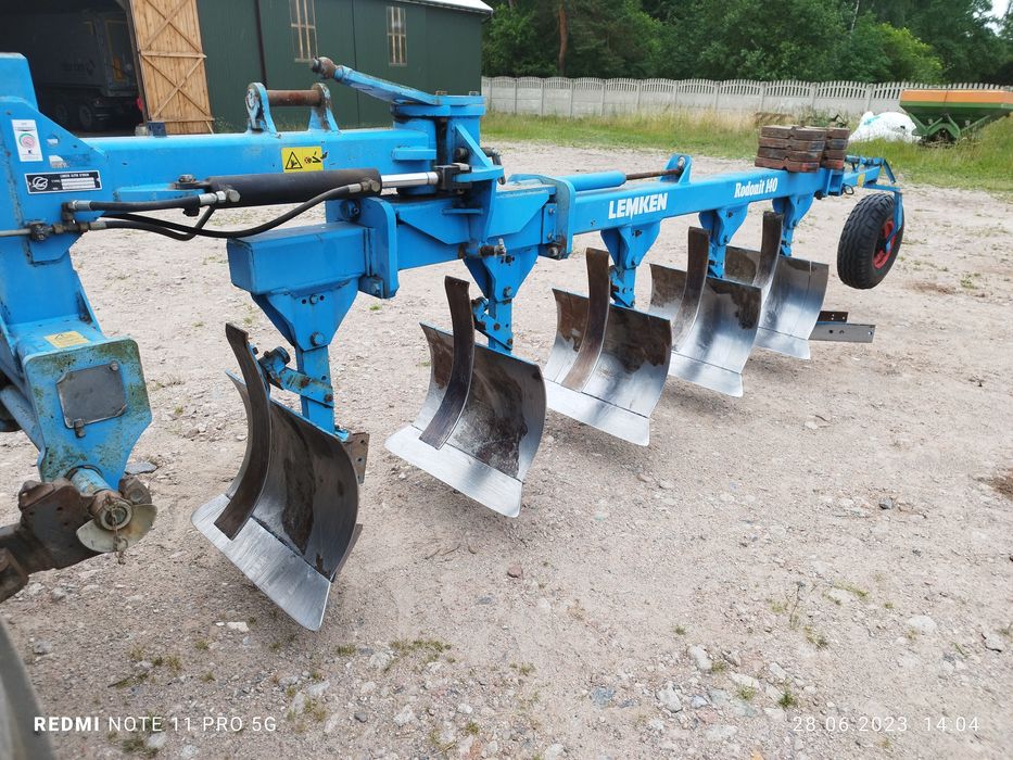 Pług lemken RODONIT 140 5-CIO skibowy vario