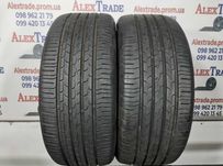 2 шт. 225/45 R18 Continental EcoContact 6 літні шини бу
