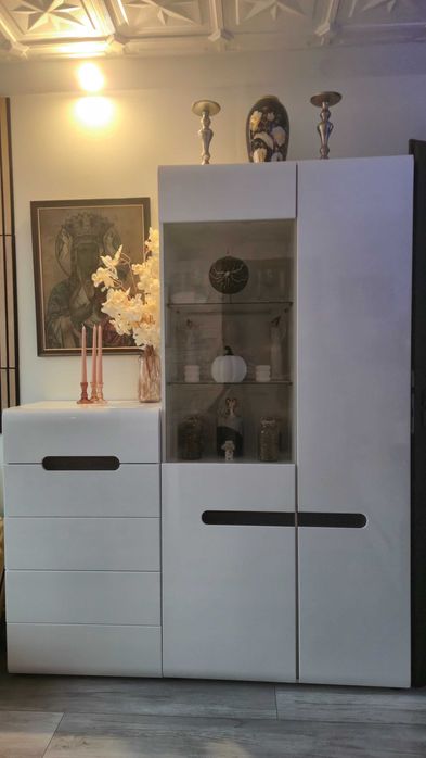 Meble Komoda, Szafa, Rtv, Azteca Białe