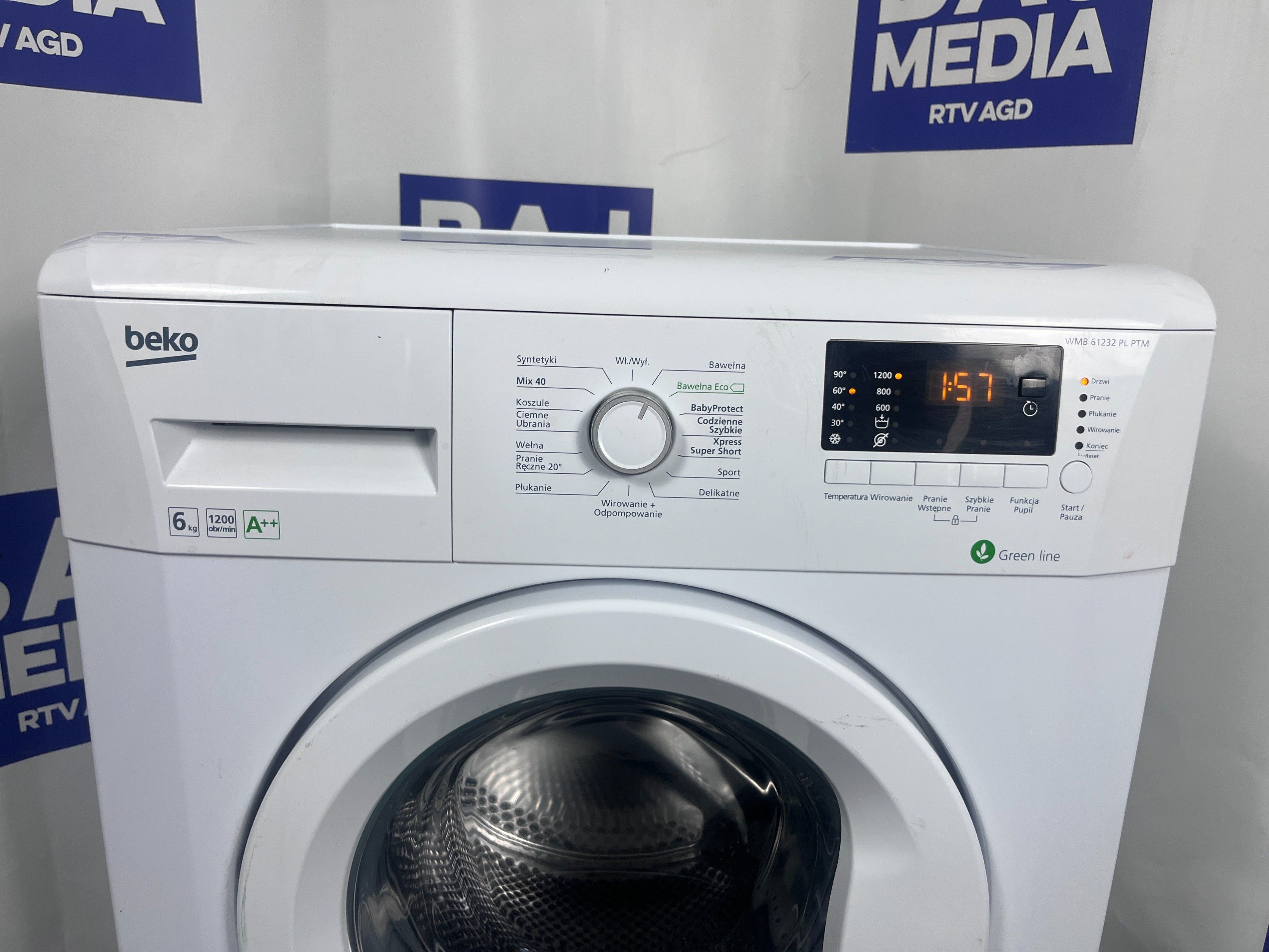 Pralka Beko Green Line Solidna 6 Kg/1200 Ob / A++ /Dostawa/Gwarancja