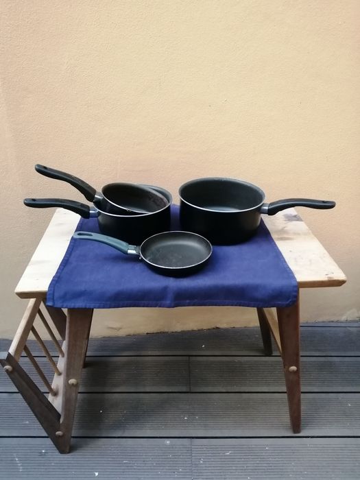 Mini-trem de cozinha - 4 peças - NÃO INDUÇÃO