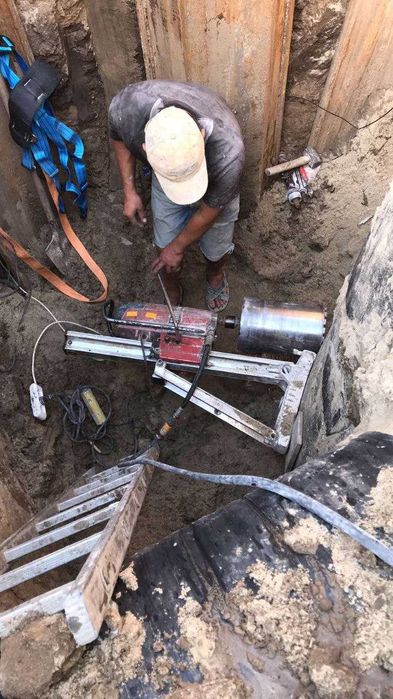 Алмазная резка отверстий под любой диаментр Днепр!