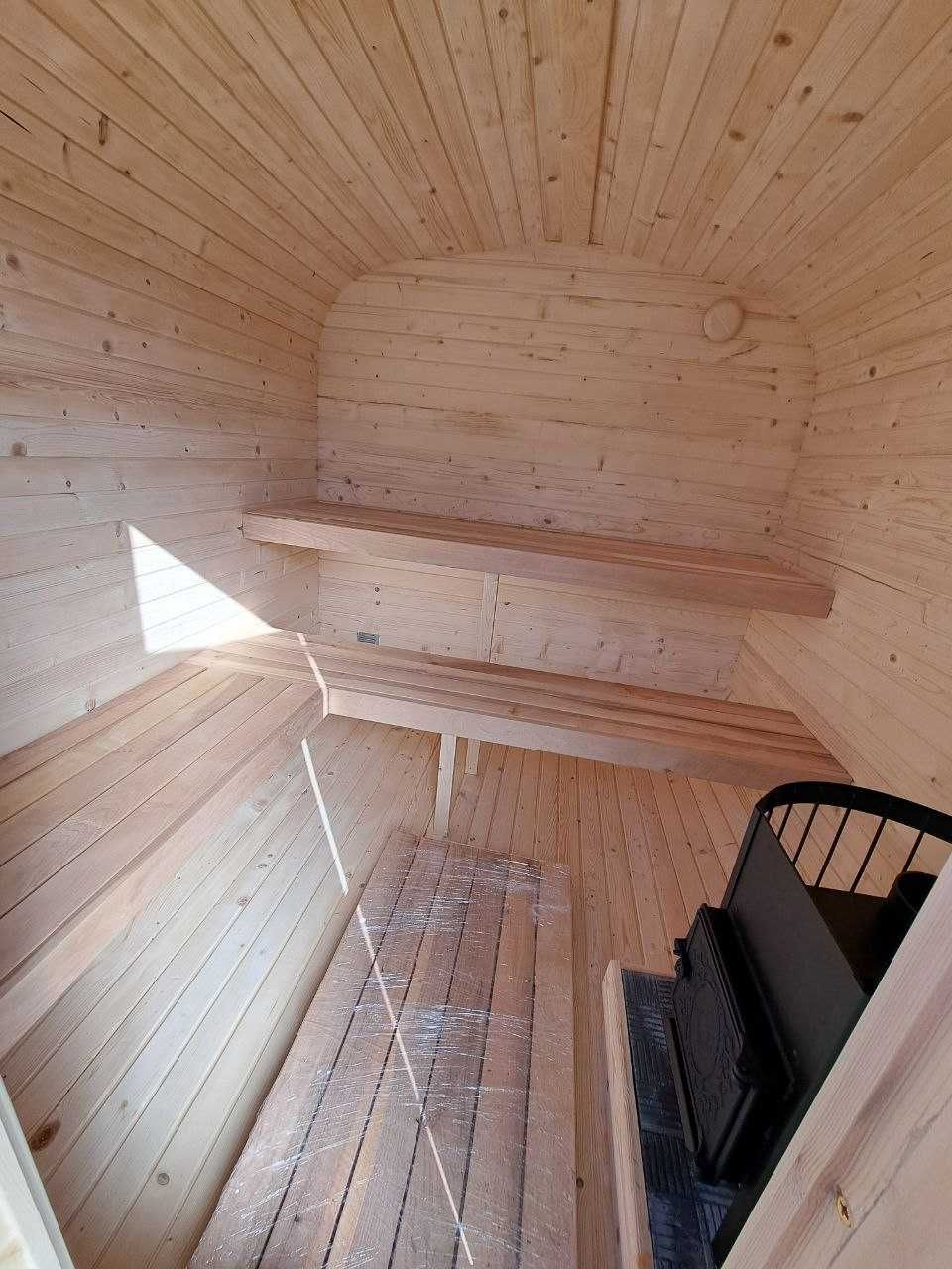 Sauna ogrodowa 2,5m Kwadro Kwadratowa Cube 2,5m*2,2m dostępna od ręki