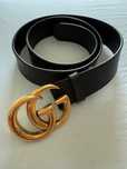 Pasek czarny Gucci Marmont 4cm., rozmiar 90, stan idealny! Oryginalny.