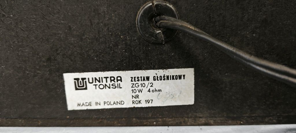 Kolumny Unitra Tonsil ZG 10/2