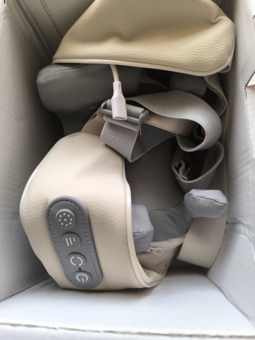 Масажер для спини та шиї з підігрівом та USB зарядкою