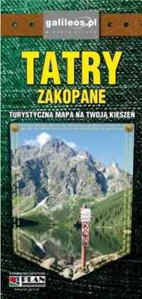 Plan kieszonkowa - Zakopane, Tatry - praca zbiorowa