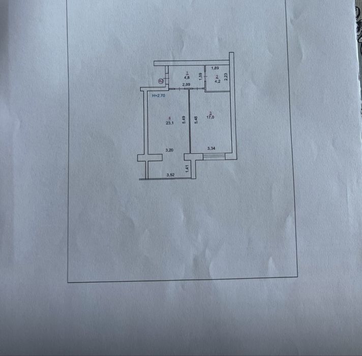 Продам 1 км квартира Жк Мрія 50 кв м Власник