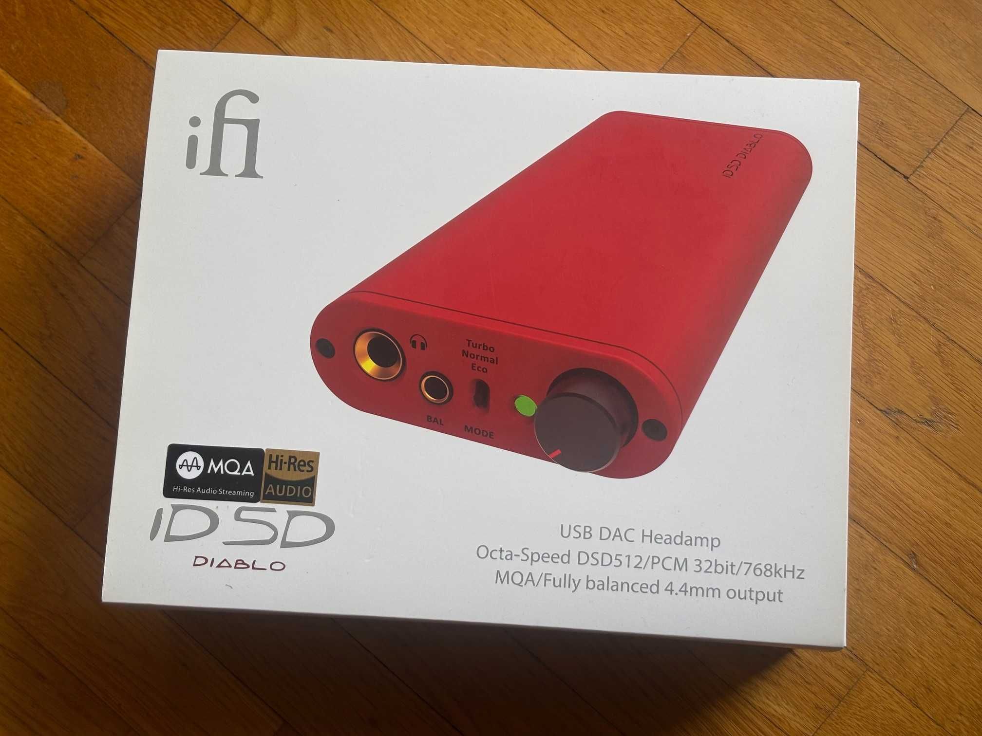 Wzmak/DAC iFi audio iDSD Diablo - NOWY - TANIO!