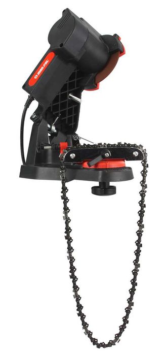 ELEKTRYCZNA OSTRZAŁKA Do Łańcuchów 85W 230V z Tarczą Do Ostrzenia