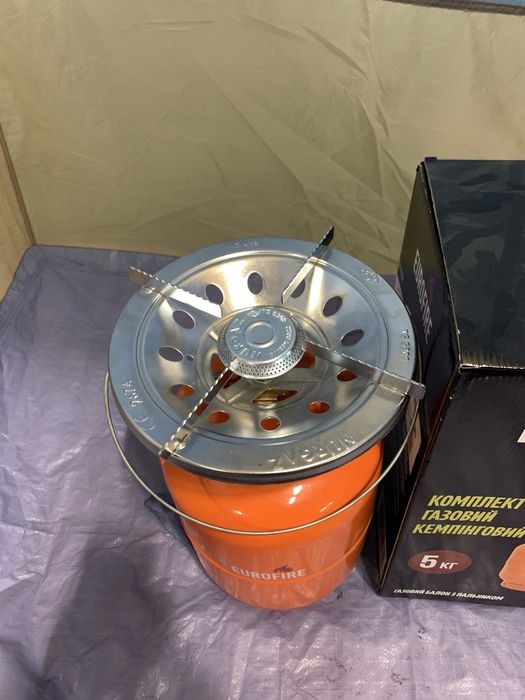Балон газовий з пальником 5кг/ 12.5л
