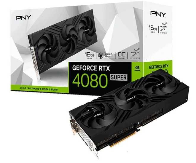 PNY GeForce RTX 4080 Super verto OC 16GB GDDR6X DLSS3 - Nova