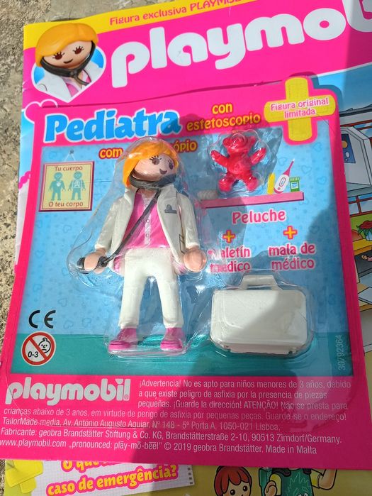 Pediatra boneco Playmobil