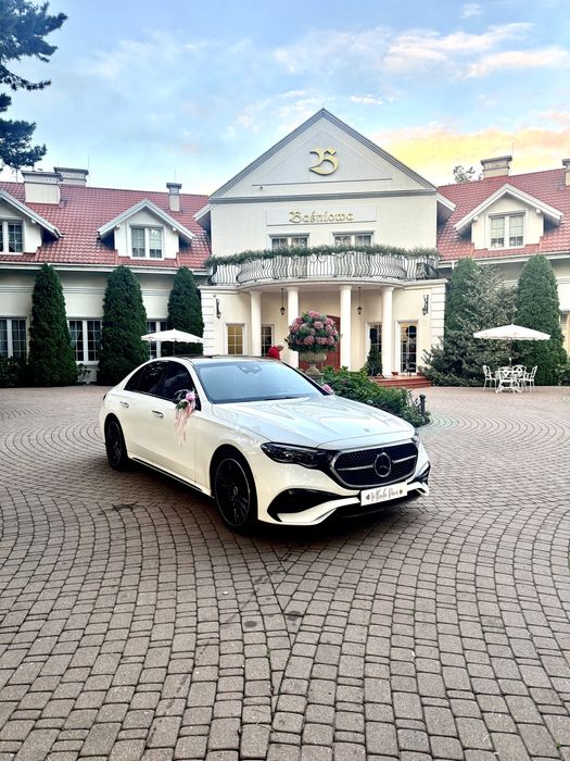 Auto do ślubu Mercedes - Benz E-klasa 2025