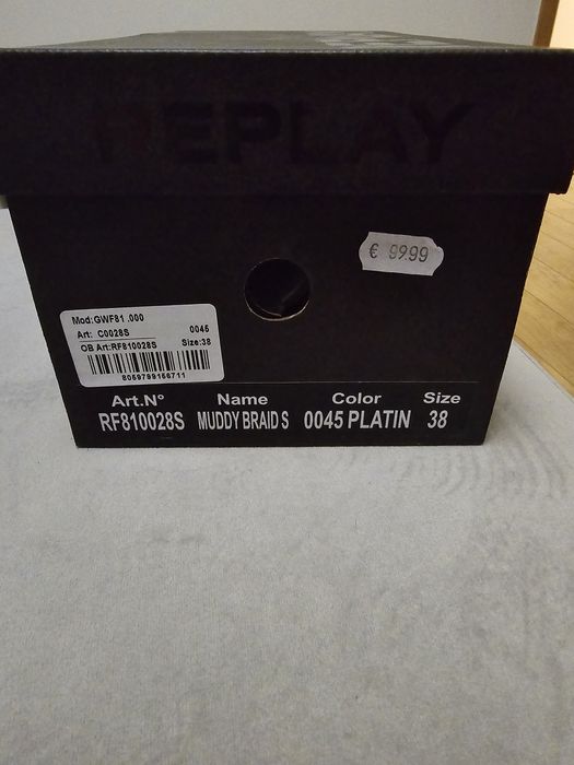 Chinelas Replay Douradas