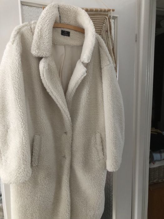 Futerko sztuczne XL biale