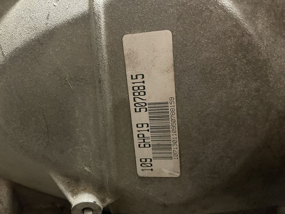 Skrzynia biegow automatyczna 6HP19