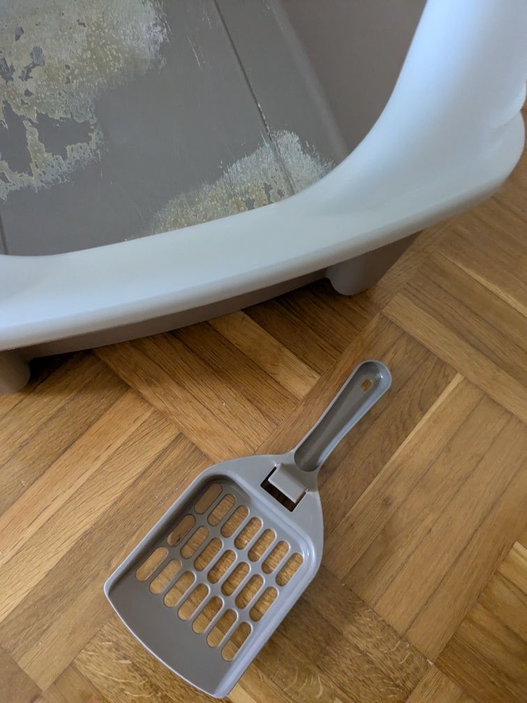 Caixa de areia para gato