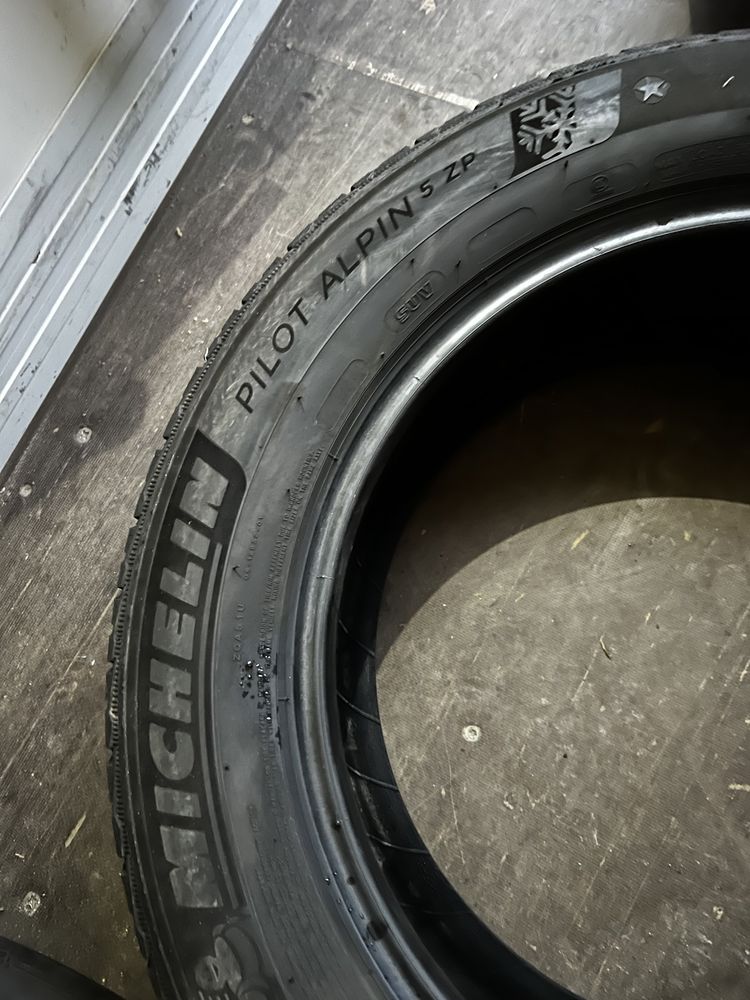 4 opony Michelin pilot alpin 5 zp 225/60/18 2021r.