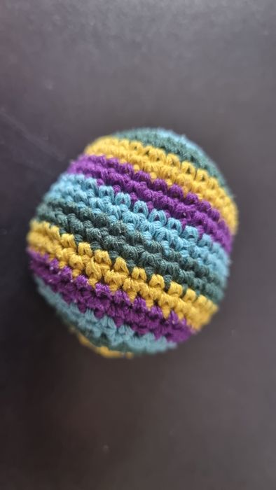 Bolas de malabarismo feitas à mão