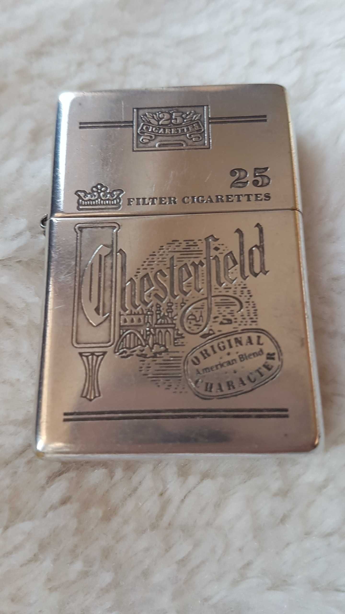 Zapalniczka Zippo Chesterfield Antique Silver 1998