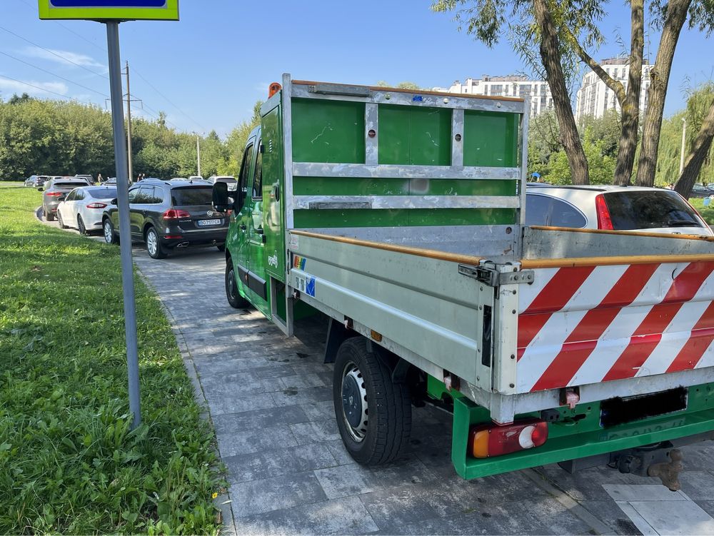 Продам RENAULT MASTER Рено мастер бортовий дубель кабіна