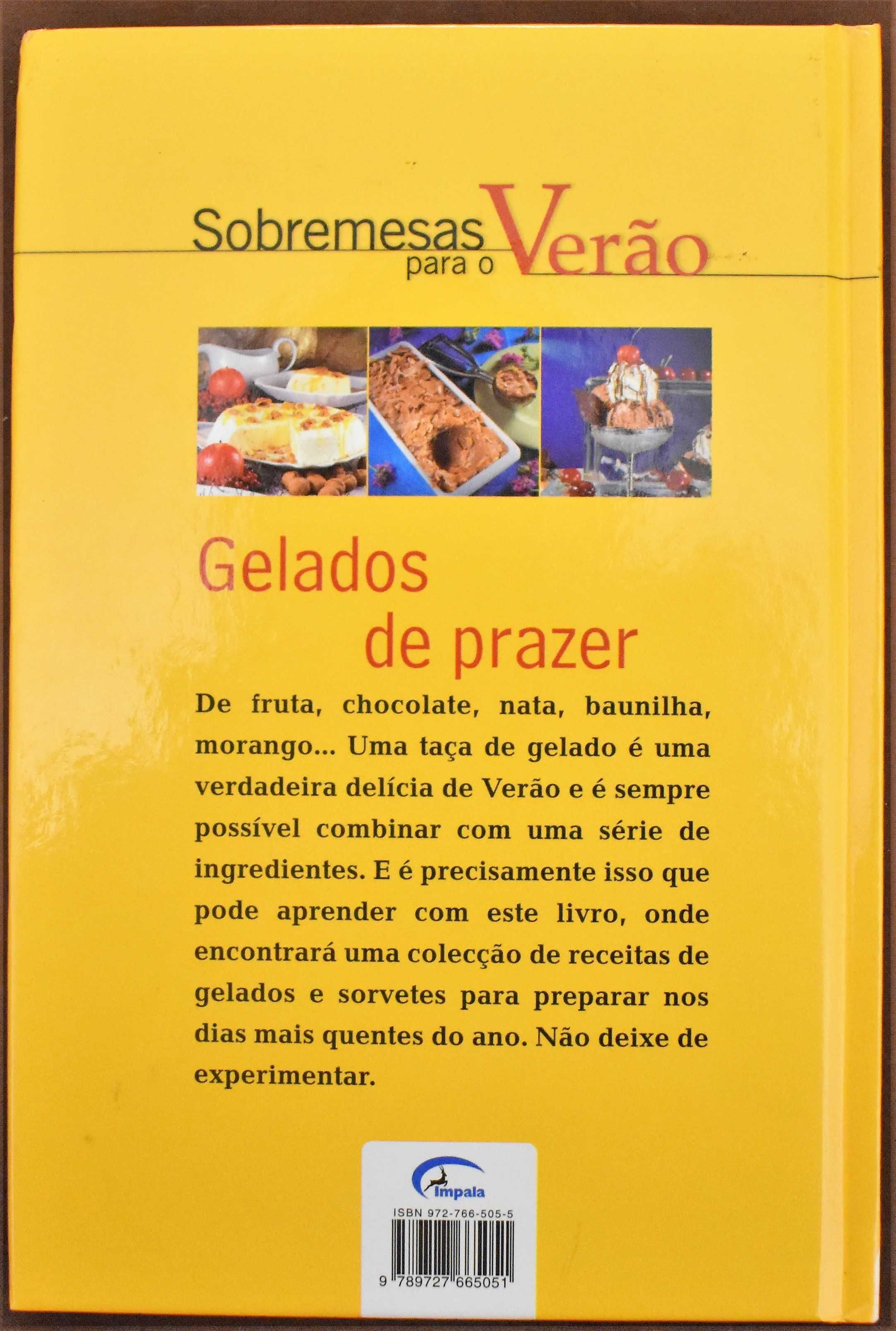 Sobremesas para o Verão - Morangos e Gelados