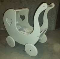 Drewniany wózek dla lalek Petit Landau