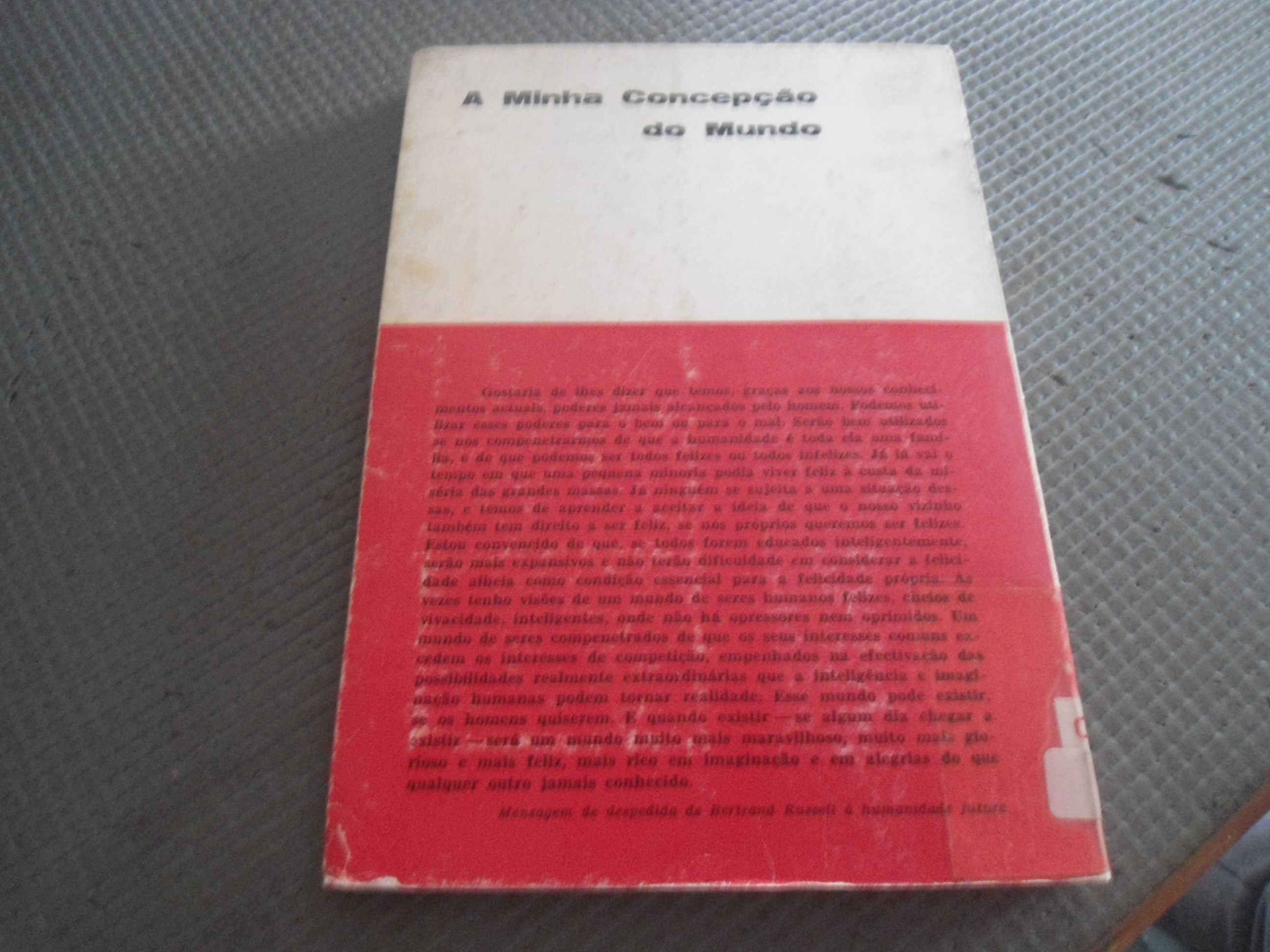 A Minha Conceção do Mundo por Bertrand Russel (1970)