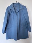 Wiosenny płaszcz Ascot model XL 42 błękitny, niebieski