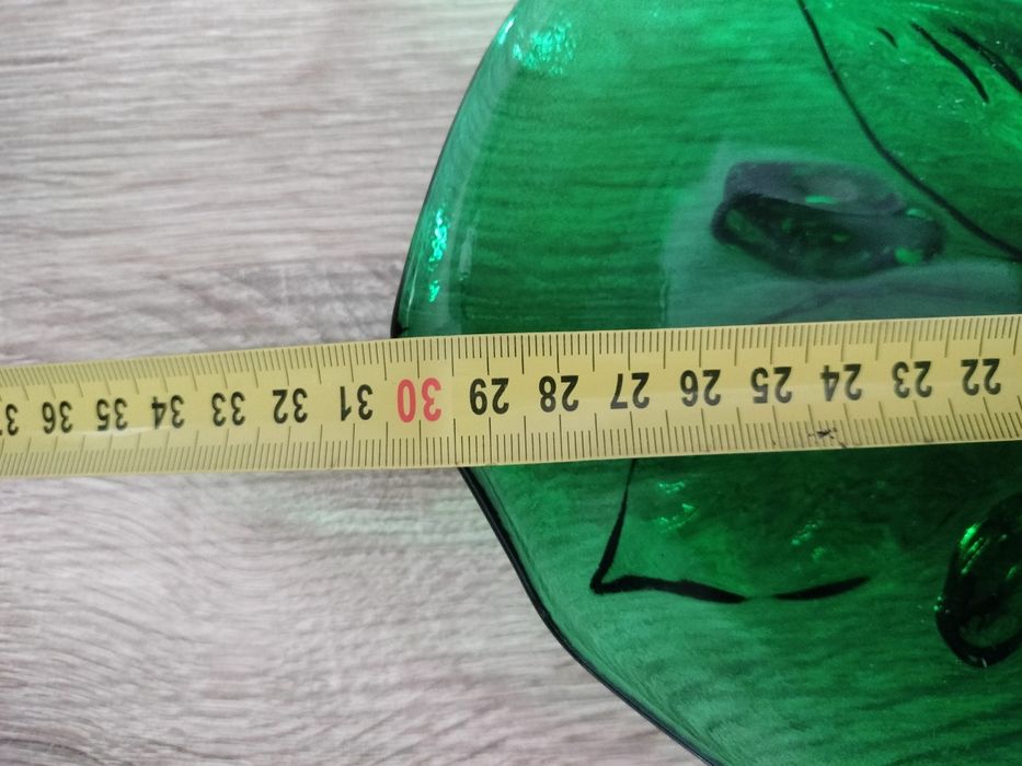 Patera z grubego szkła