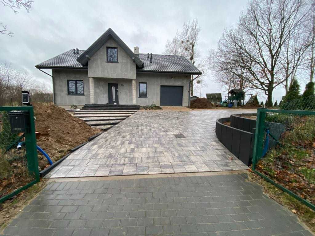 Układanie kostki brukowej, schody, tarasy, chodniki, prace ogrodowe