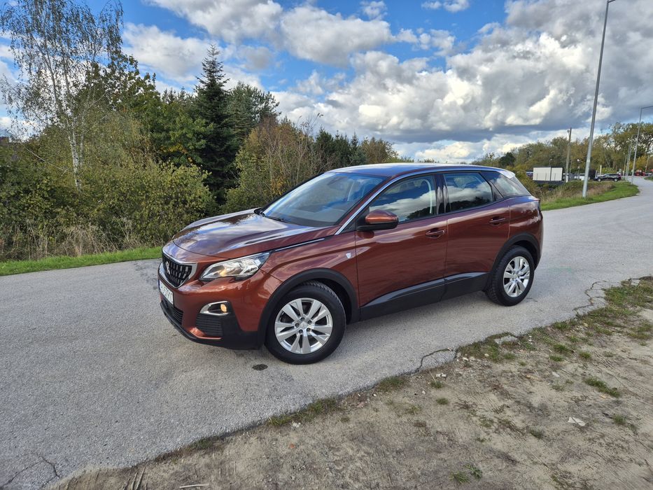 Peugeot 3008 Automat 2017r 1.6Hdi 120km Serwis Nowe Opony Zadbane Auto