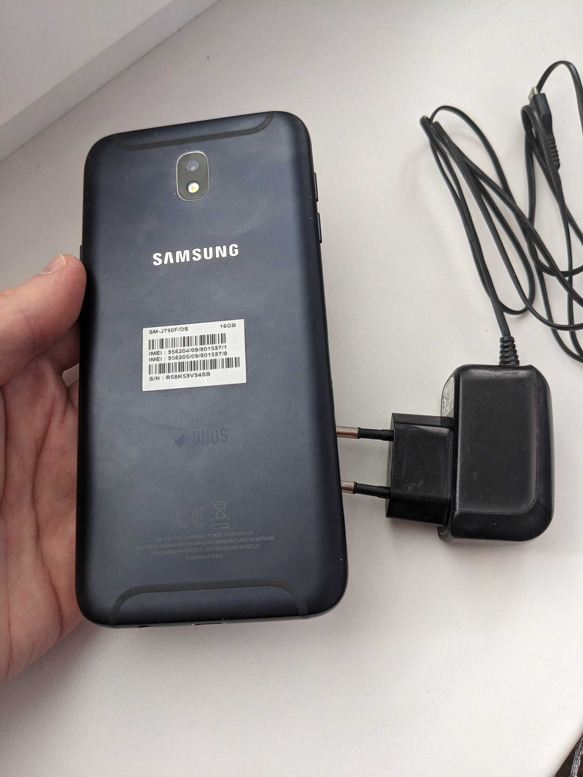 Samsung J7 2017 3/16Gb Android 9 як новий у комплекті с зарядкою